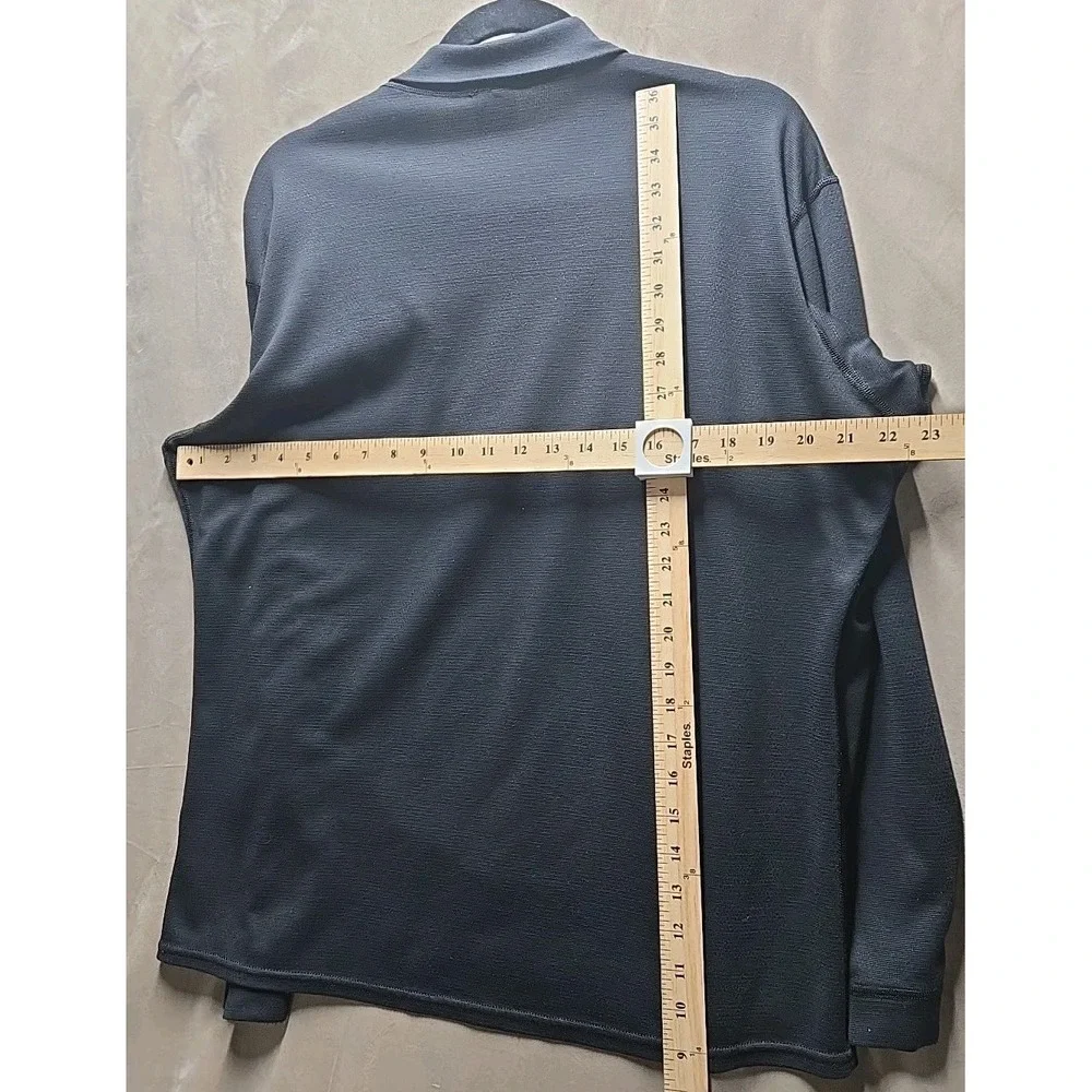 Vintage Patagonia Capilene Base Layer Quarter Zip Size L‎ Made In USA